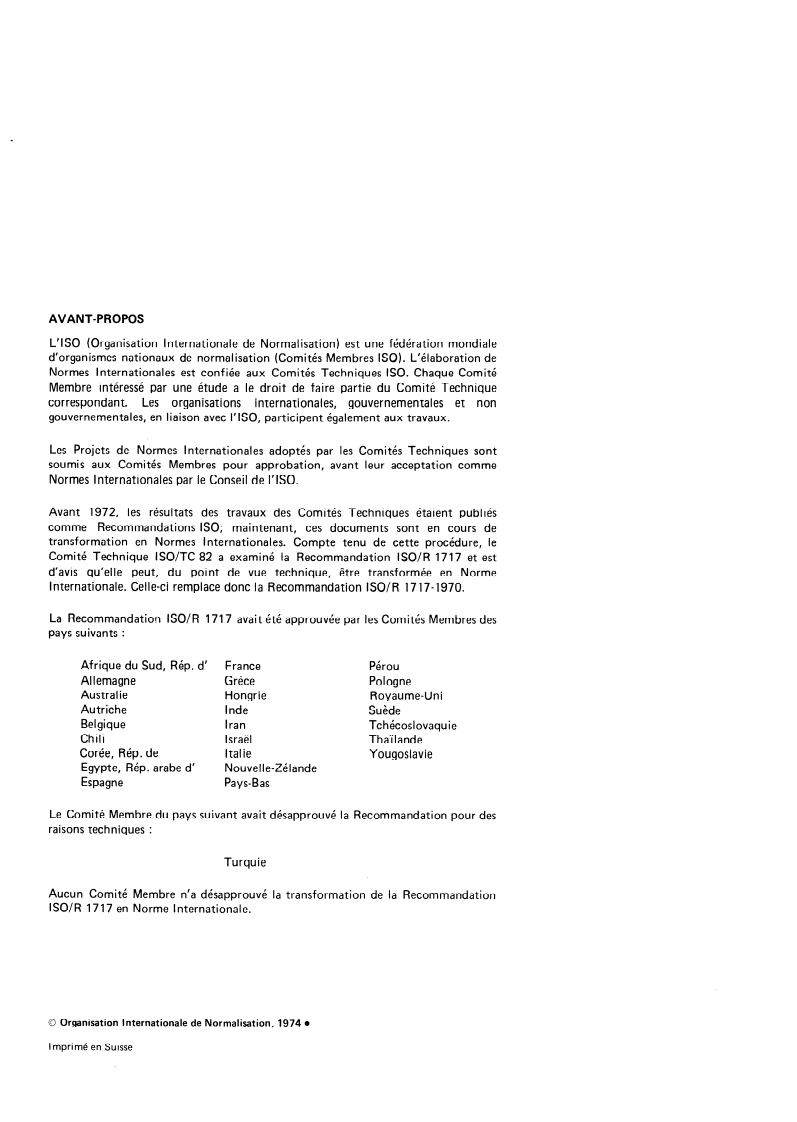 SIST ISO 1717:1997 ISO 1717:1974 - Forage des roches — Fleurets et taillants rotatifs de forage à sec — Dimensions de raccordement/1/1974 - Page 2 preview