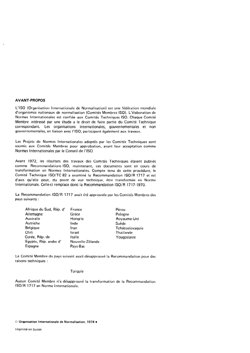 SIST ISO 1717:1997 ISO 1717:1974 - Forage des roches — Fleurets et taillants rotatifs de forage à sec — Dimensions de raccordement/1/1974 - Page 2 preview