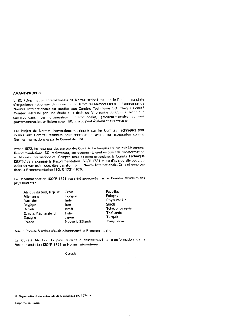 SIST ISO 1721:1997 ISO 1721:1974 - Forage des roches — Matériels pour forage percutant de longs trous — Équipements à filetage à butée inverse 1 1/16 et 1 1/4 in (27 et 32 mm)/1/1974 - Page 2 preview