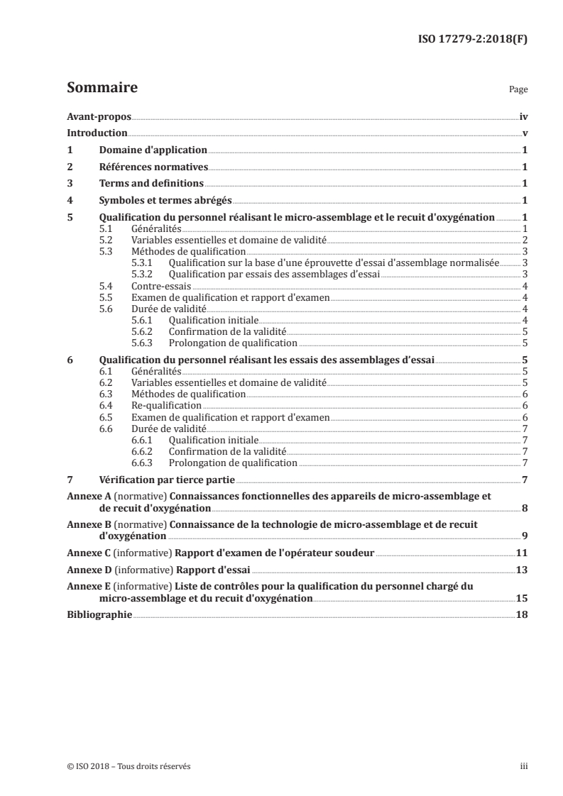ISO 17279-2:2018 ISO 17279-2:2018 - Soudage — Micro-assemblage des supraconducteurs à haute température de deuxième génération — Partie 2: Qualification du personnel en soudage et d'essai/17/2018 - Page 3 preview