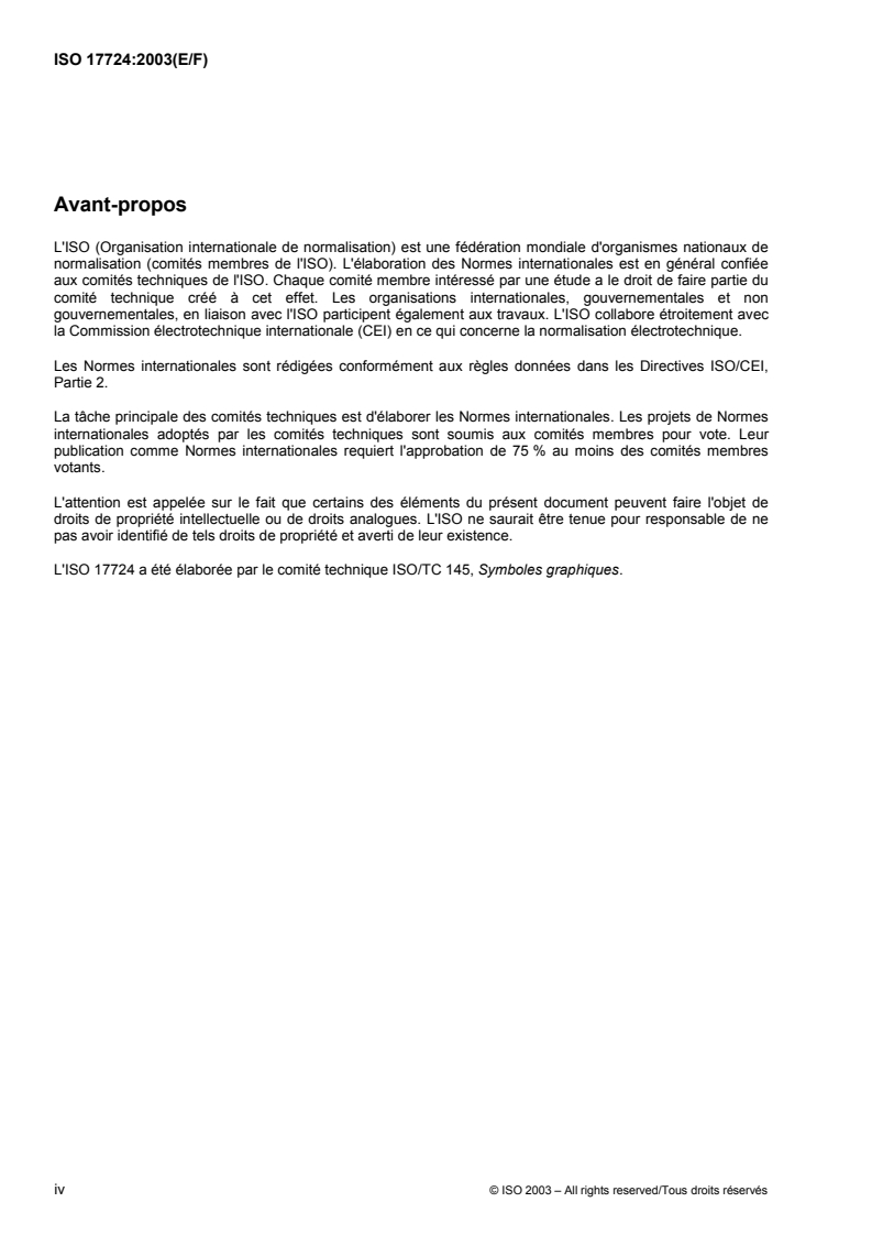 ISO 17724:2003 ISO 17724:2003 - Graphical symbols — Vocabulary/21/2003 - Page 4 preview