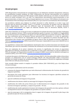 ISO 17829:2025 ISO 17829:2025 - Biocombustibles solides — Détermination de la longueur et du diamètre des granulés
Released:10. 09. 2025 - Page 4 preview