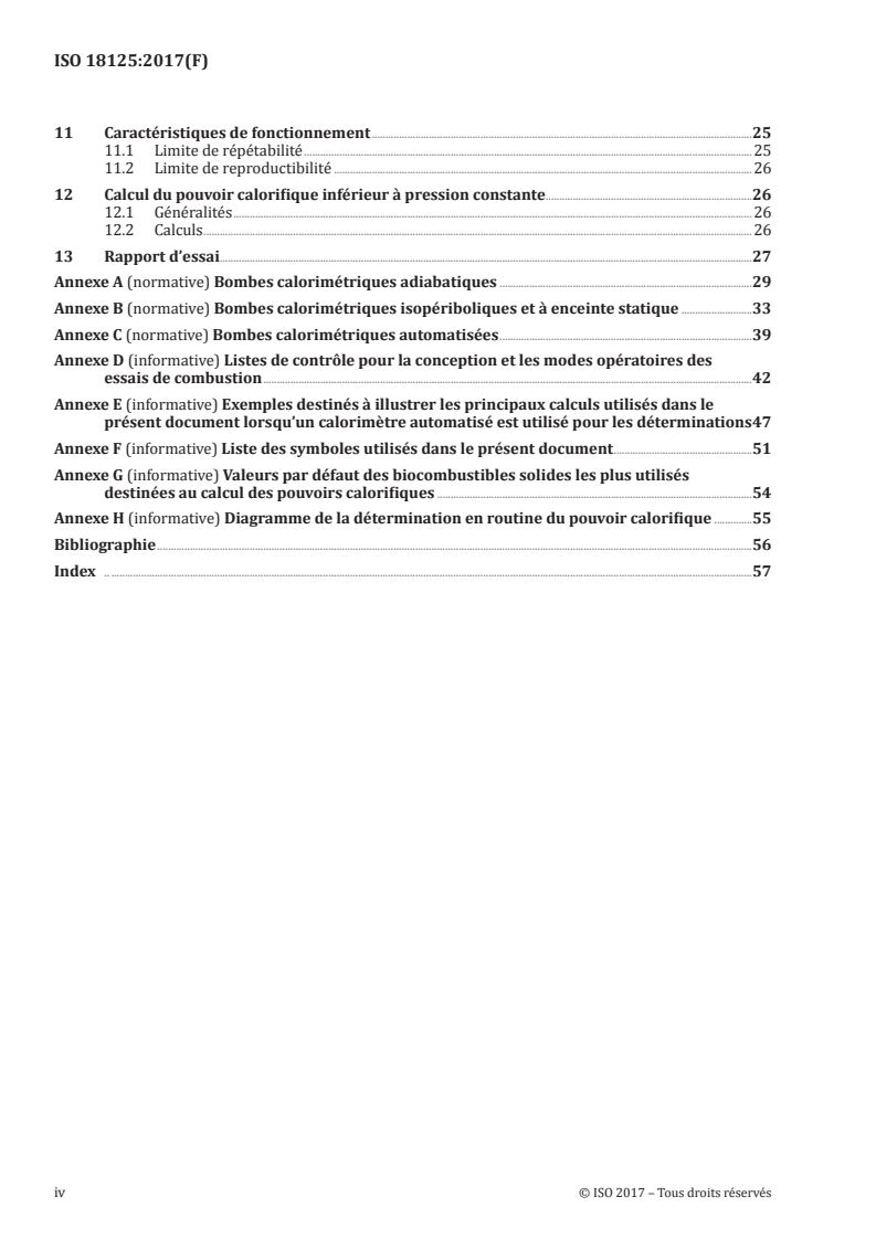 ISO 18125:2017 ISO 18125:2017 - Biocombustibles solides — Détermination du pouvoir calorifique/24/2017 - Page 4 preview