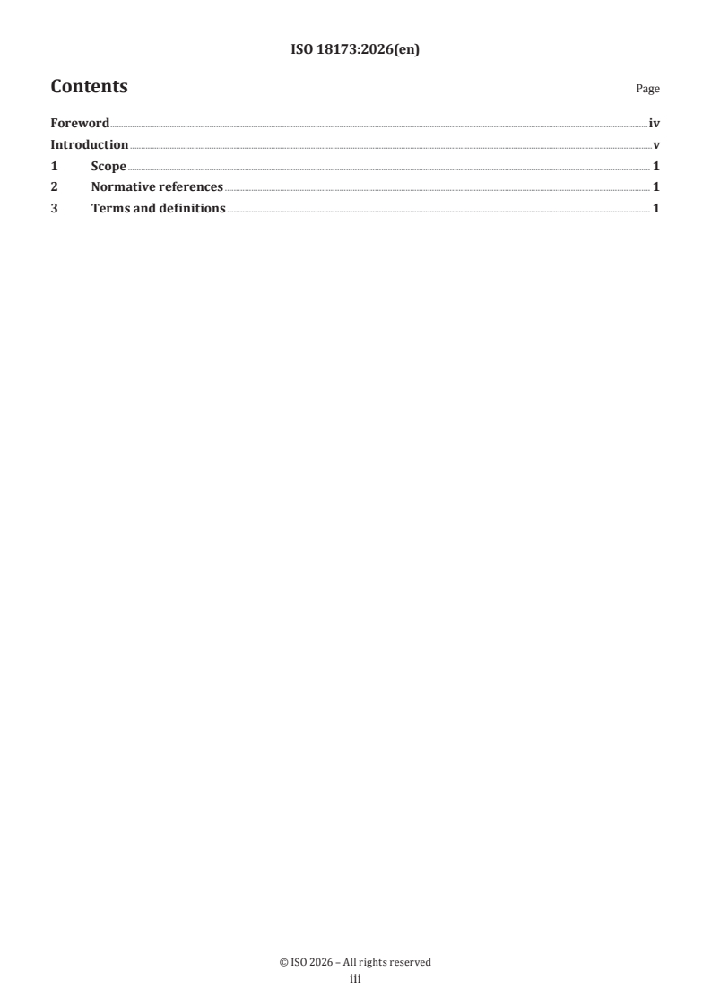 ISO 18173:2026 ISO 18173:2026 - Non-destructive testing — General terms and definitions - Page 3 preview