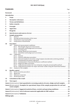 ISO 18227:2025 - Environmental solid matrices — Determination of elemental composition by X-ray fluorescence spectrometry
Released:12/1/2025 - Page 3 preview