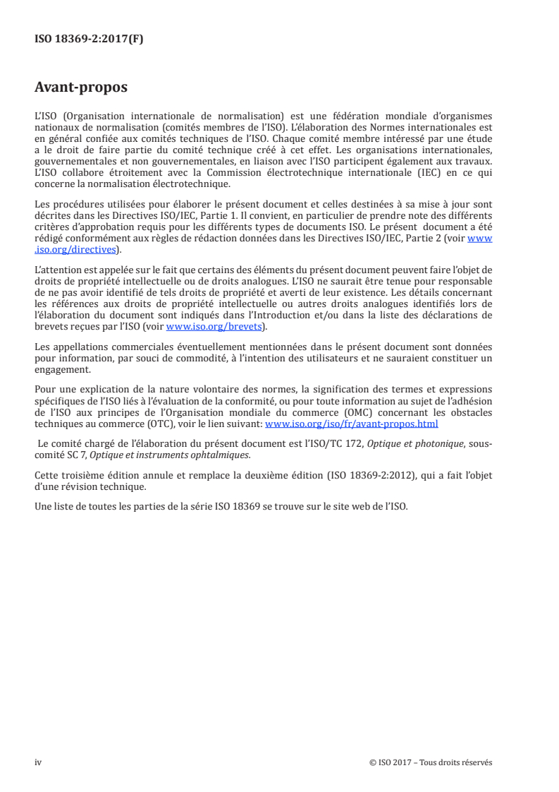 ISO 18369-2:2017 ISO 18369-2:2017 - Optique ophtalmique — Lentilles de contact — Partie 2: Tolérances/23/2017 - Page 4 preview