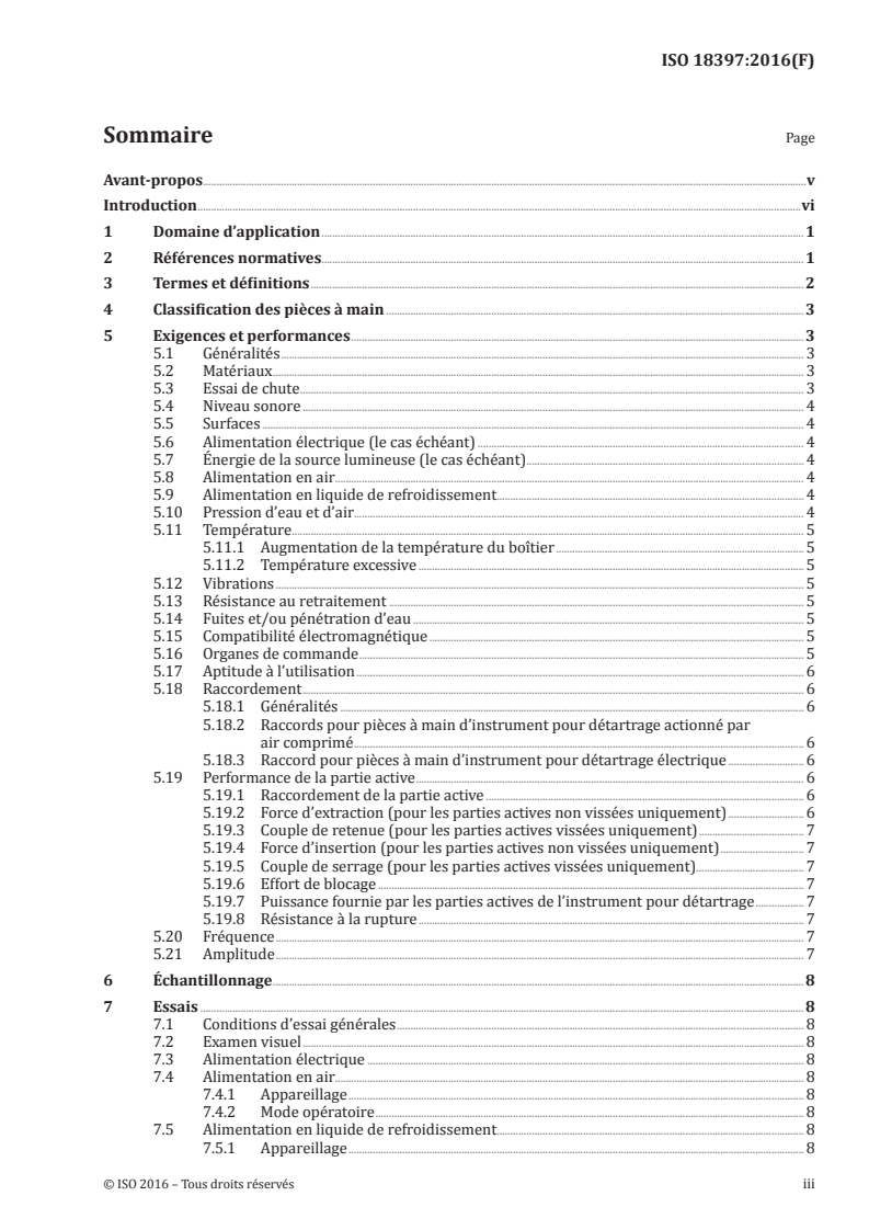 ISO 18397:2016 ISO 18397:2016 - Médecine bucco-dentaire — Instruments pour le détartrage/15/2016 - Page 3 preview