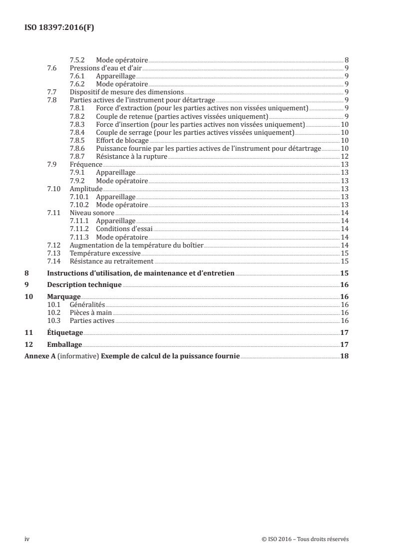 ISO 18397:2016 ISO 18397:2016 - Médecine bucco-dentaire — Instruments pour le détartrage/15/2016 - Page 4 preview