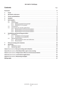ISO 18674-7:2025 - Geotechnical investigation and testing — Geotechnical monitoring by field instrumentation — Part 7: Measurement of strains: Strain gauges
Released:11/27/2025 - Page 3 preview