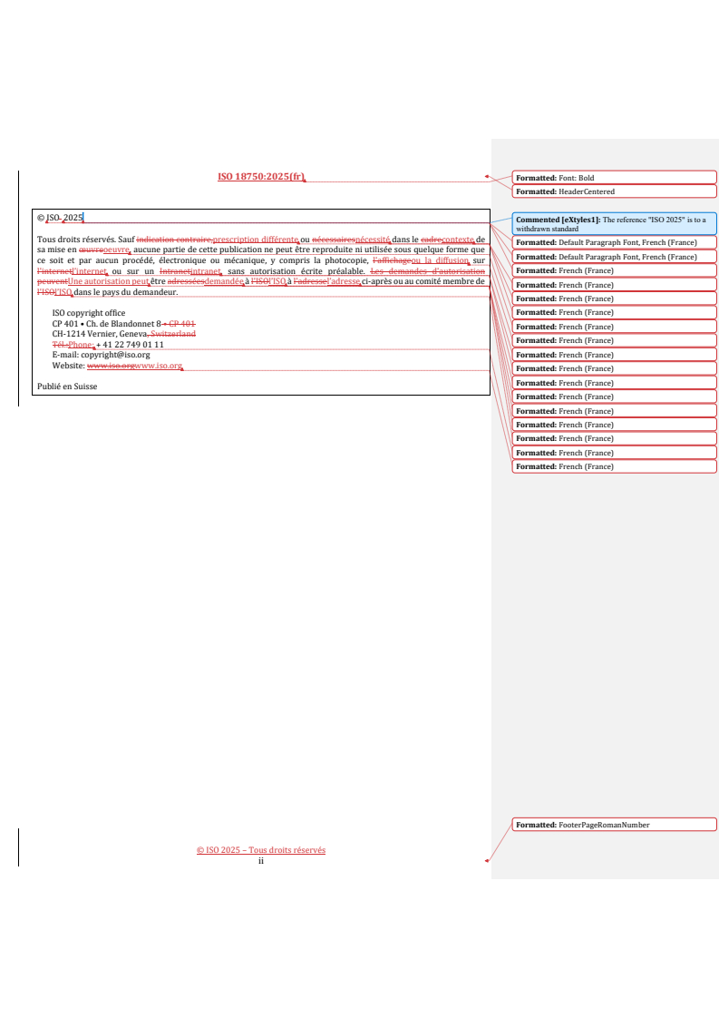 REDLINE ISO 18750:2025 - Systèmes de transport intelligents — Carte dynamique locale
Released:5. 06. 2025