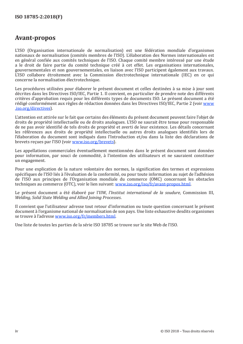 ISO 18785-2:2018 ISO 18785-2:2018 - Soudage par friction-malaxage par points — Aluminium — Partie 2: Conception des assemblages soudés/27/2018 - Page 4 preview