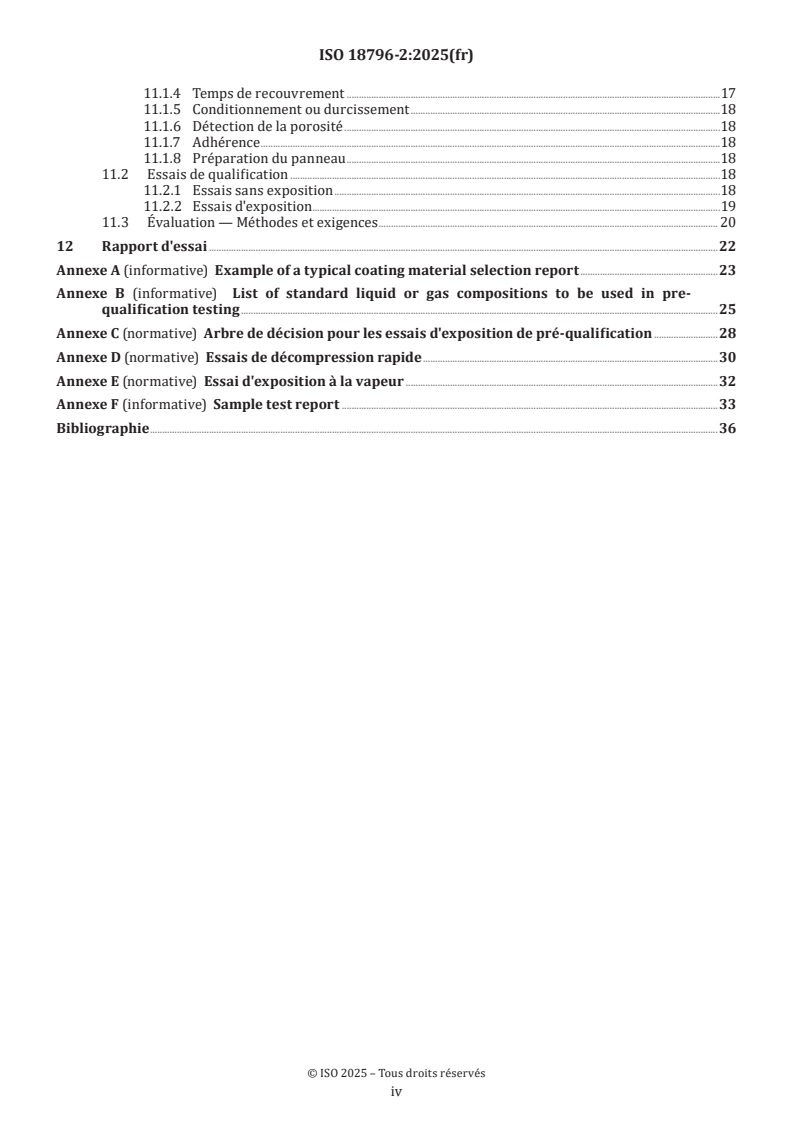 ISO 18796-2:2025 ISO 18796-2:2025 - Industries du pétrole et du gaz, y compris les énergies à faible teneur en carbone — Revêtement de protection interne des récipients de production en acier au carbone — Partie 2: Exigences et recommandations pour le choix des systèmes de revêtement
Released:25. 07. 2025 - Page 4 preview