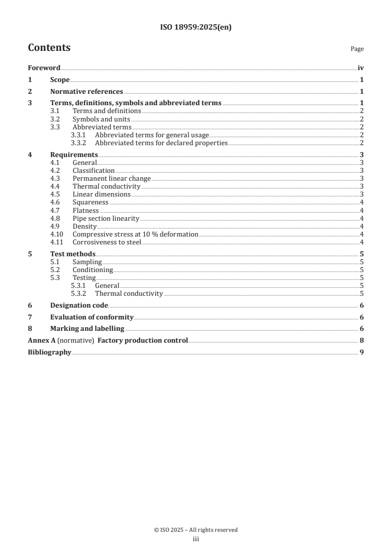 ISO 18959:2025 ISO 18959:2025 - Thermal insulation products — Rigid nano-microporous insulation for industrial applications — Specification
Released:1. 09. 2025 - Page 3 preview