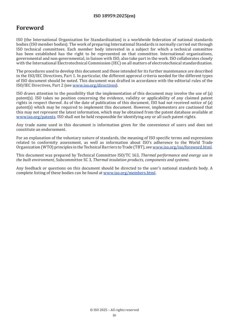 ISO 18959:2025 ISO 18959:2025 - Thermal insulation products — Rigid nano-microporous insulation for industrial applications — Specification
Released:1. 09. 2025 - Page 4 preview