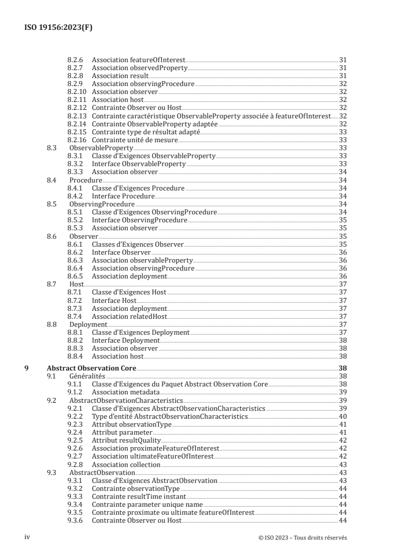 ISO 19156:2023 ISO 19156:2023 - Information géographique — Observations, mesures et échantillons
Released:6/22/2023 - Page 4 preview