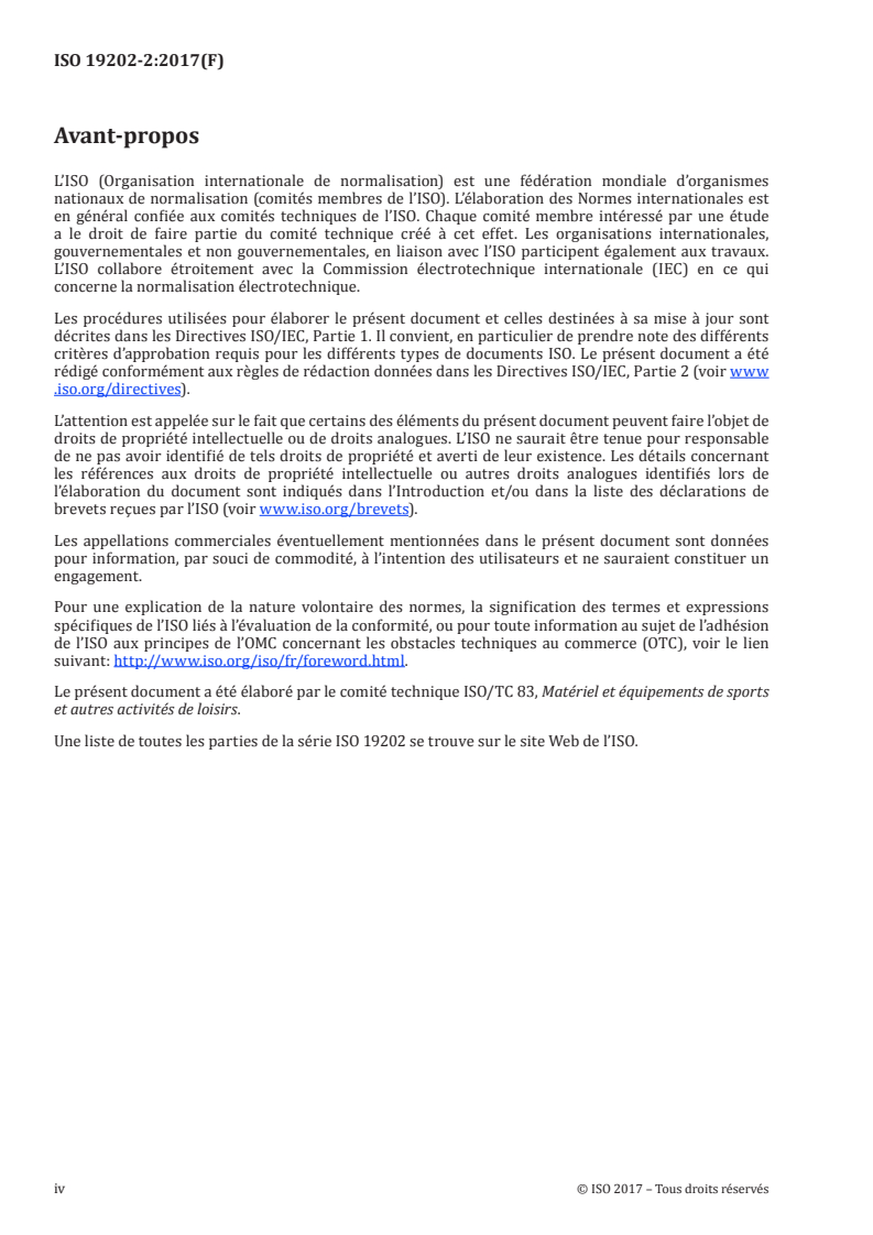 ISO 19202-2:2017 ISO 19202-2:2017 - Pistes de luge d'été — Partie 2: Exigences de sécurité pour l'exploitation/13/2017 - Page 4 preview