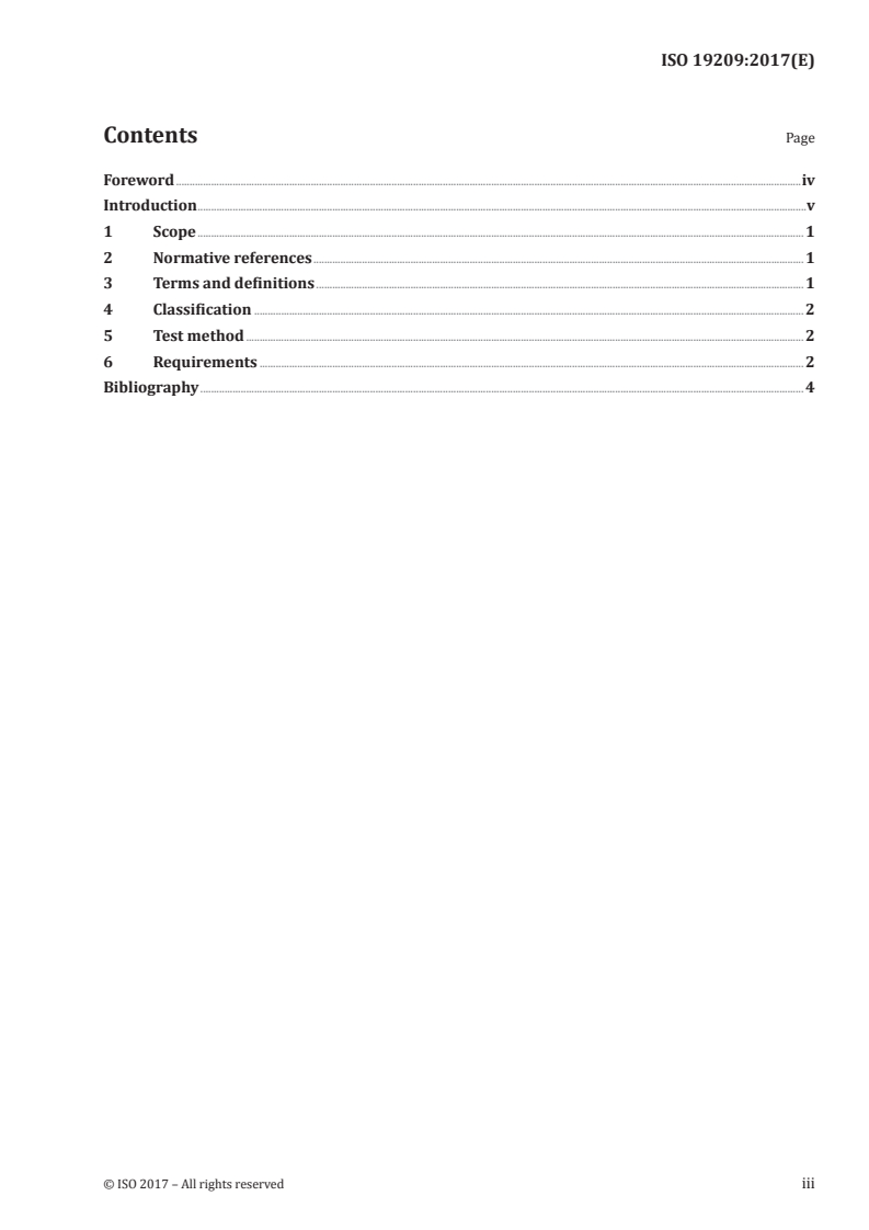 ISO 19209:2017 ISO 19209:2017 - Adhesives — Classification of thermoplastic wood adhesives for non-structural applications/27/2017 - Page 3 preview