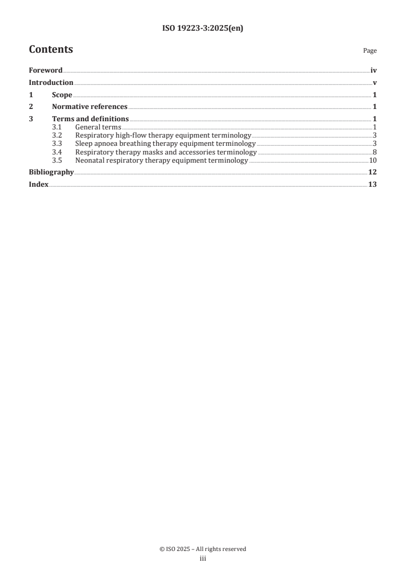ISO 19223-3:2025 ISO 19223-3:2025 - Lung ventilators and related equipment — Vocabulary and semantics — Part 3: Respiratory care
Released:9/23/2025 - Page 3 preview