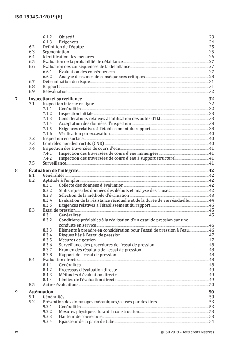 ISO 19345-1:2019 ISO 19345-1:2019 - Industries du pétrole et du gaz naturel — Systèmes de transport par conduites — Spécifications de gestion de l’intégrité des pipelines — Partie 1: Gestion de l’intégrité des conduites terrestres durant leur cycle de vie complet
Released:11/29/2019 - Page 4 preview
