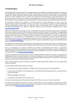ISO 19396-2:2025 ISO 19396-2:2025 - Peintures et vernis — Détermination de la valeur de pH — Partie 2: Sondes de pH dotées de la technologie ISFET
Released:13. 06. 2025 - Page 4 preview
