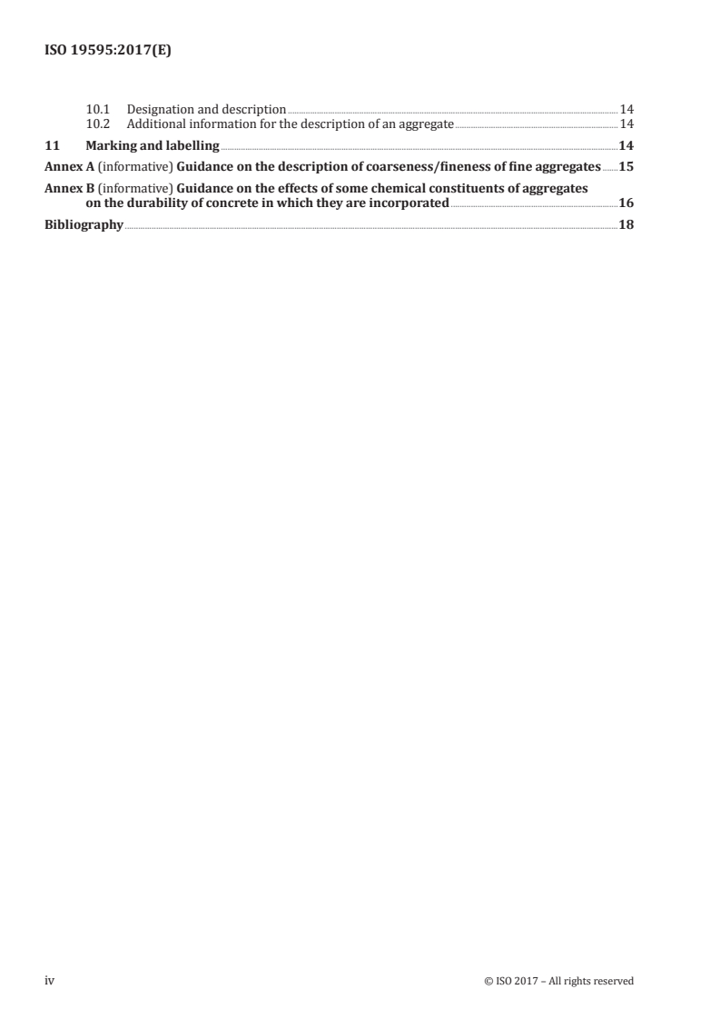 ISO 19595:2017 ISO 19595:2017 - Natural aggregates for concrete/12/2017 - Page 4 preview