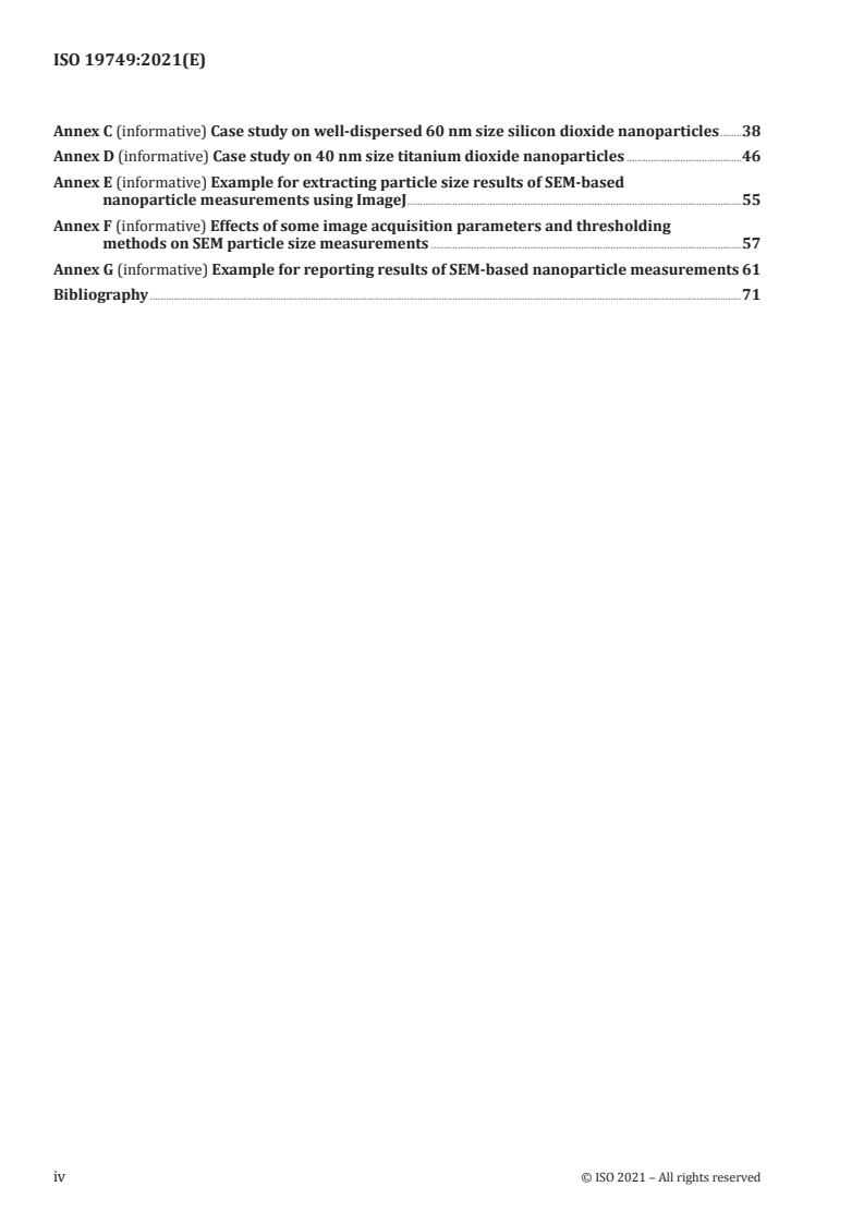 ISO 19749:2021 ISO 19749:2021 - Nanotechnologies — Measurements of particle size and shape distributions by scanning electron microscopy
Released:7/5/2021 - Page 4 preview