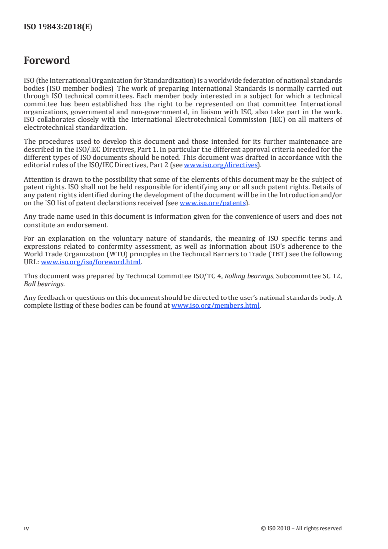 ISO 19843:2018 ISO 19843:2018 - Rolling bearings — Ceramic bearing balls — Determination of strength by notched ball test/5/2018 - Page 4 preview