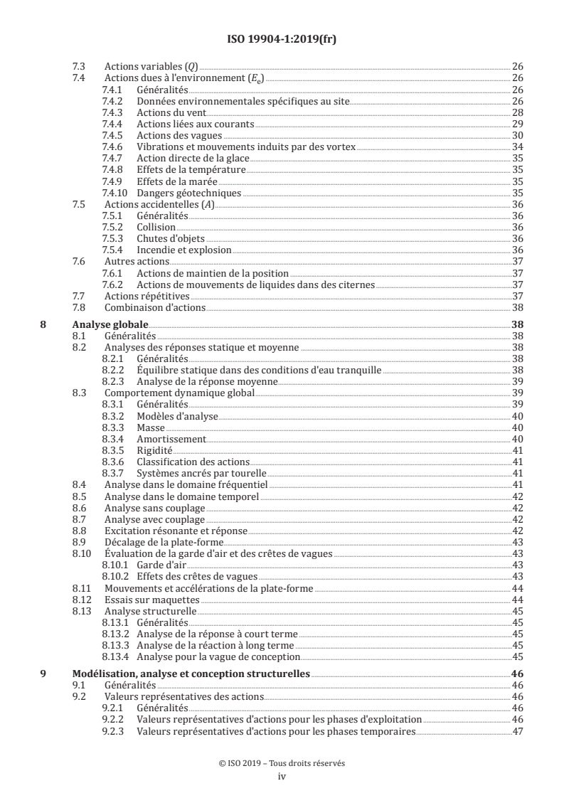 ISO 19904-1:2019 ISO 19904-1:2019 - Industries du pétrole et du gaz naturel — Structures en mer flottantes — Partie 1: Structures en forme de navire, structures semi-submersibles, plates-formes spar et structures cylindriques à faible tirant d’eau
Released:15. 12. 2025 - Page 4 preview