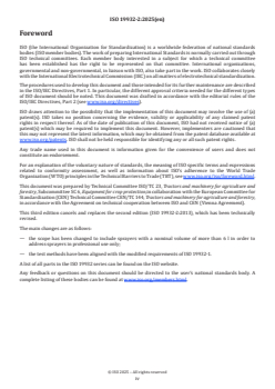 ISO 19932-2:2025 - Equipment for crop protection — Knapsack sprayers — Part 2: Test methods
Released:25. 06. 2025 - Page 4 preview