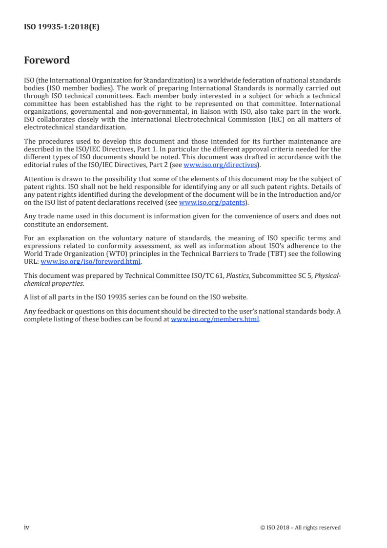 ISO 19935-1:2018 ISO 19935-1:2018 - Plastics — Temperature modulated DSC — Part 1: General principles/25/2018 - Page 4 preview