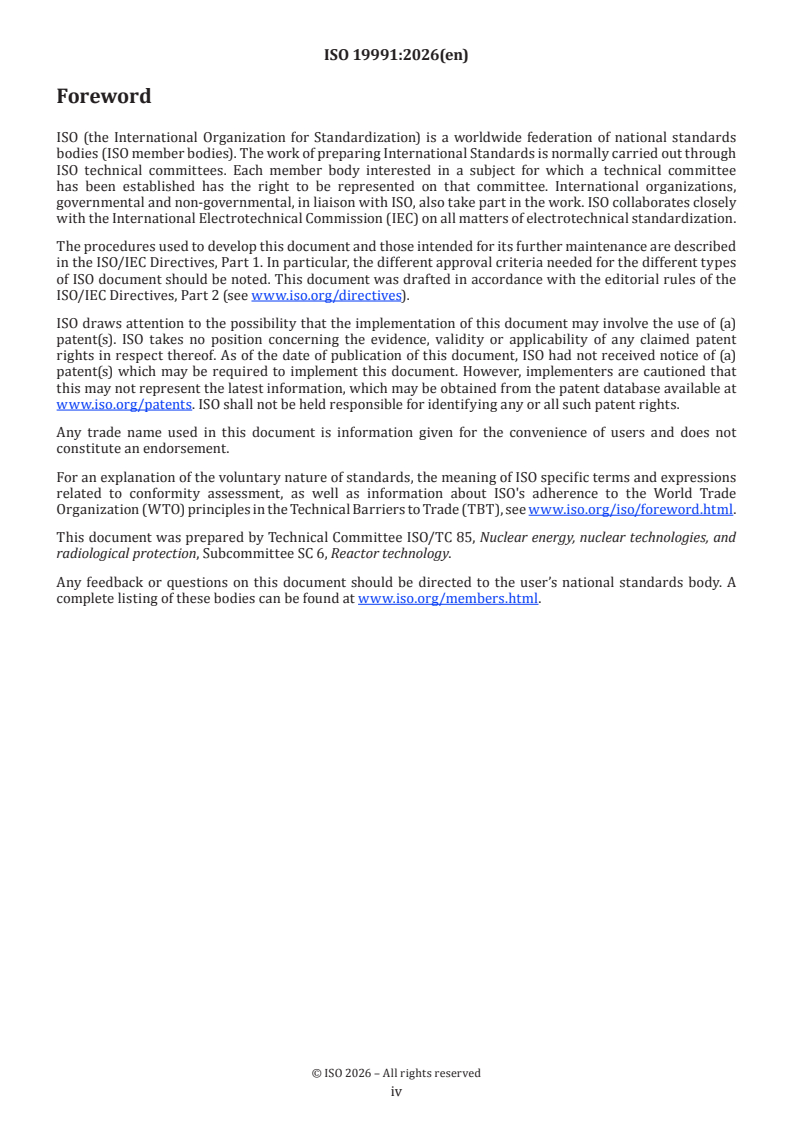 ISO 19991:2026 ISO 19991:2026 - Fusion technology — Experimental magnetic confinement fusion facilities — Supersonic molecular beam injection fuelling technique for fusion devices - Page 4 preview