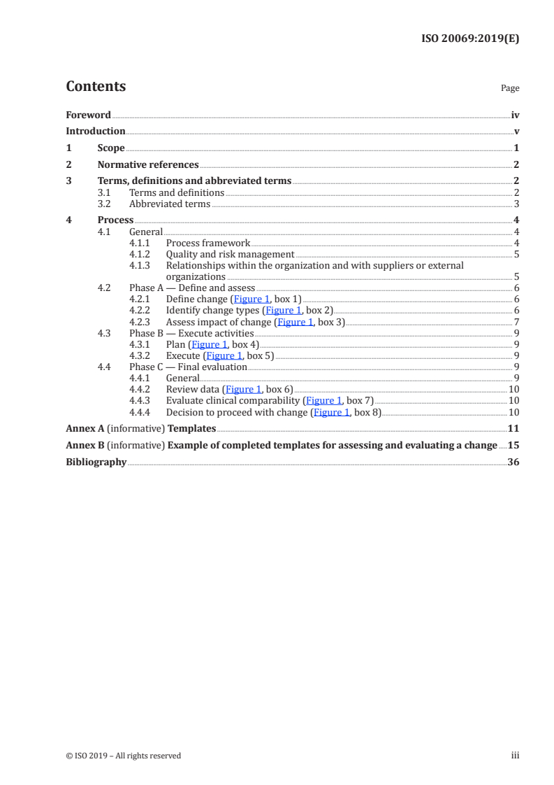 ISO 20069:2019 ISO 20069:2019 - Guidance for assessment and evaluation of changes to drug delivery systems/5/2019 - Page 3 preview