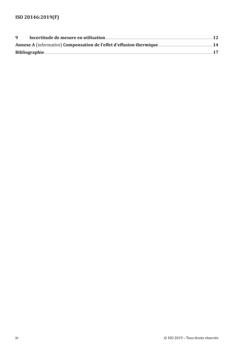 ISO 20146:2019 ISO 20146:2019 - Technique du vide — Manomètres à vide — Spécifications, étalonnage et incertitudes de mesure des manomètres capacitifs à membrane/31/2019 - Page 4 preview