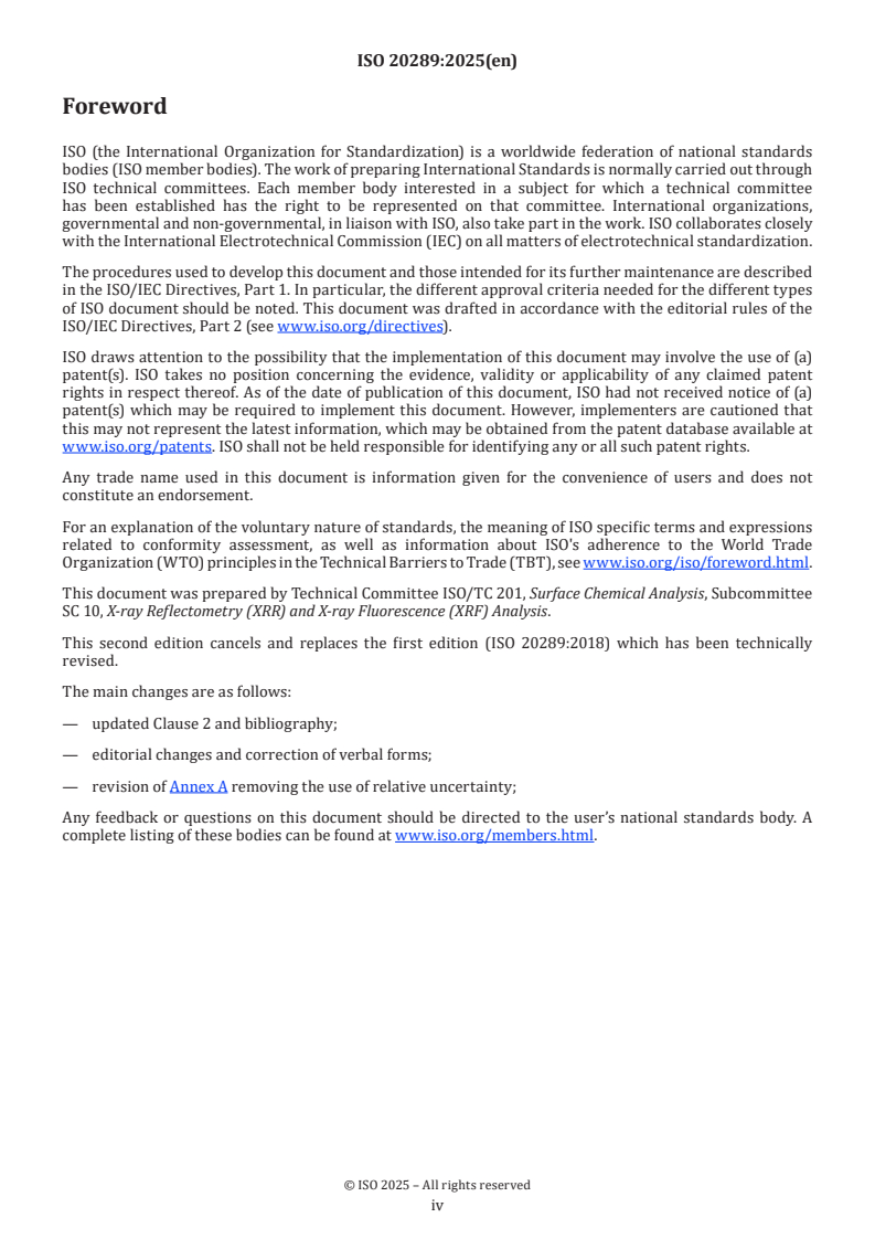 ISO 20289:2025 ISO 20289:2025 - Surface chemical analysis — Total reflection X-ray fluorescence analysis of water
Released:2. 06. 2025 - Page 4 preview