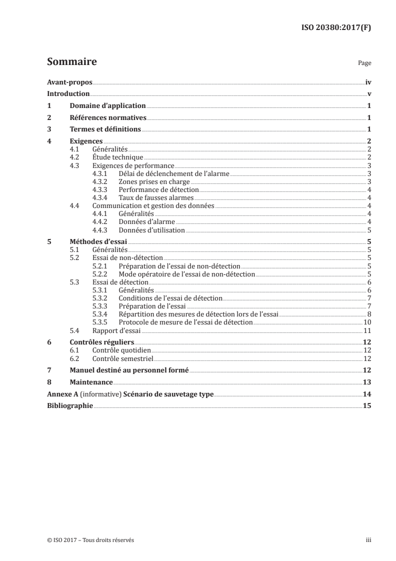 ISO 20380:2017 ISO 20380:2017 - Piscines publiques — Systèmes de vision par ordinateur pour la détection de noyades en piscines — Exigences de sécurité et méthodes d'essai
Released:2/9/2018 - Page 3 preview