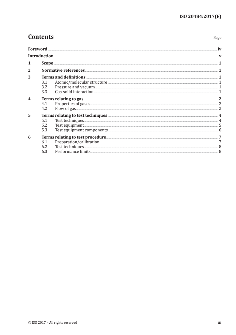ISO 20484:2017 ISO 20484:2017 - Non-destructive testing — Leak testing — Vocabulary/22/2017 - Page 3 preview