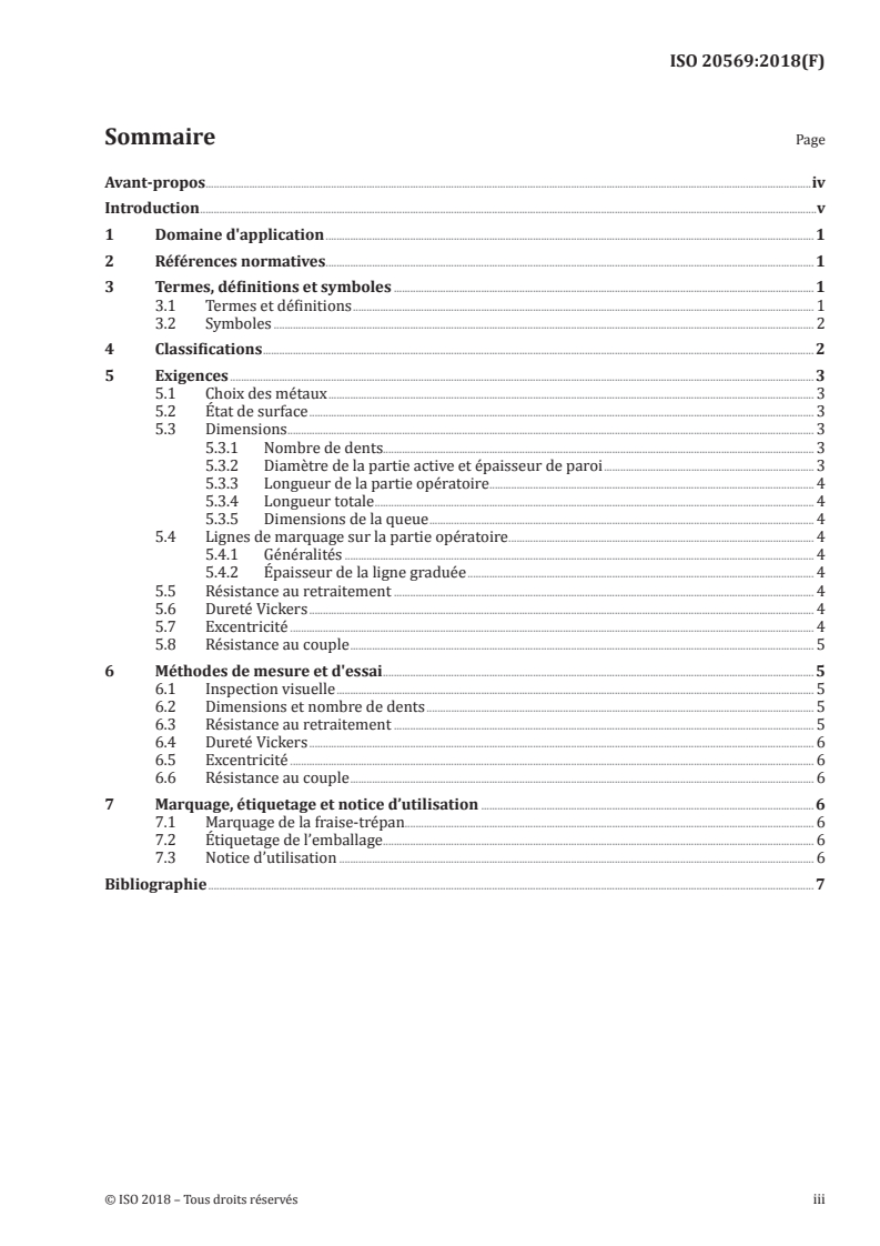 ISO 20569:2018 ISO 20569:2018 - Médecine bucco-dentaire — Fraises-trépans/18/2018 - Page 3 preview