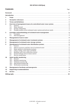 ISO 20760-2:2025 - Water reuse in urban areas — Guidelines for centralized water reuse system — Part 2: Management of a centralized water reuse system
Released:14. 11. 2025 - Page 3 preview