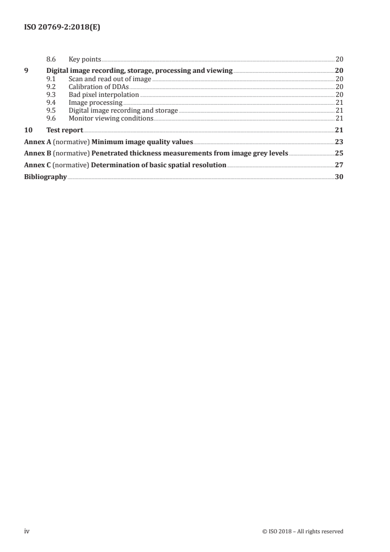 ISO 20769-2:2018 ISO 20769-2:2018 - Non-destructive testing — Radiographic inspection of corrosion and deposits in pipes by X- and gamma rays — Part 2: Double wall radiographic inspection/21/2018 - Page 4 preview