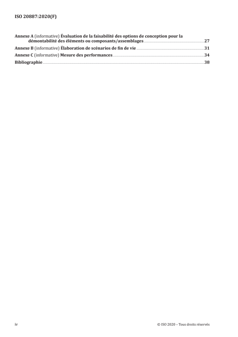 ISO 20887:2020 ISO 20887:2020 - Développement durable dans les bâtiments et ouvrages de génie civil — Conception pour la démontabilité et l’adaptabilité — Principes, exigences et recommandations
Released:1/28/2020 - Page 4 preview