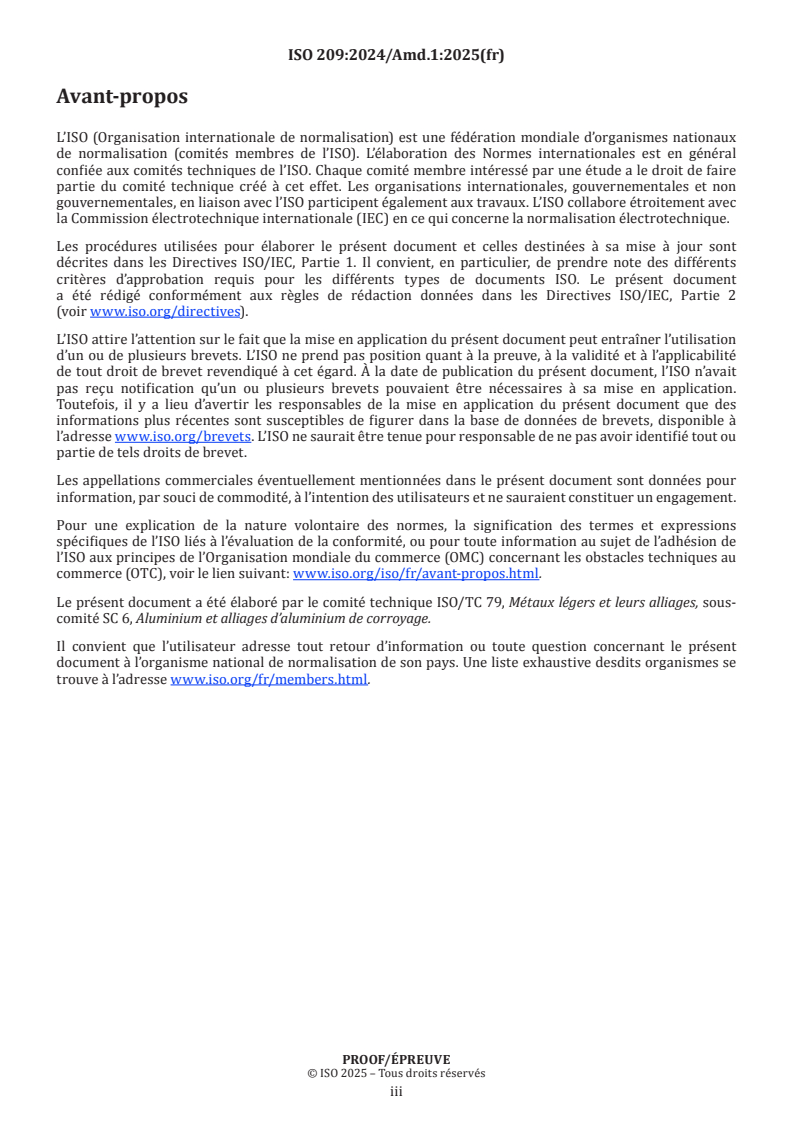 ISO 209:2024/Amd 1 ISO 209:2024/Amd 1 - Aluminium et alliages d’aluminium corroyés — Composition chimique — Amendement 1
Released:29. 12. 2025 - Page 3 preview