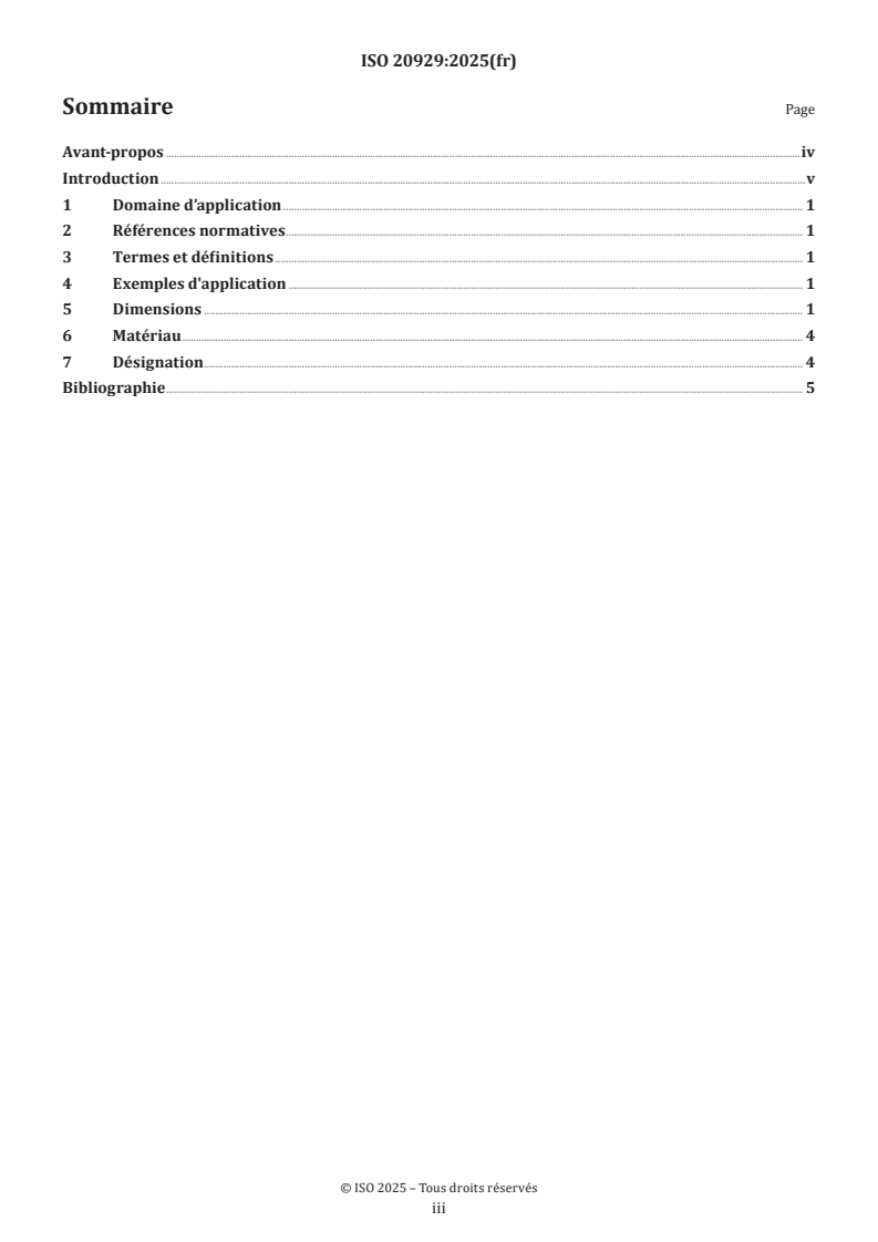 ISO 20929:2025 ISO 20929:2025 - Outillage de presse — Plaques de frottement latérales pour grands outils d'emboutissage et de formage
Released:14. 08. 2025 - Page 3 preview