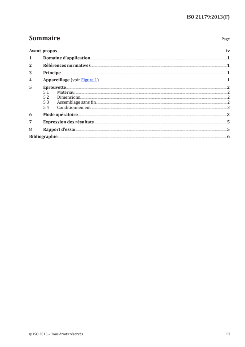 ISO 21179:2013 ISO 21179:2013 - Courroies transporteuses légères — Détermination du champ électrostatique engendré par une courroie transporteuse légère en marche/6/2013 - Page 3 preview