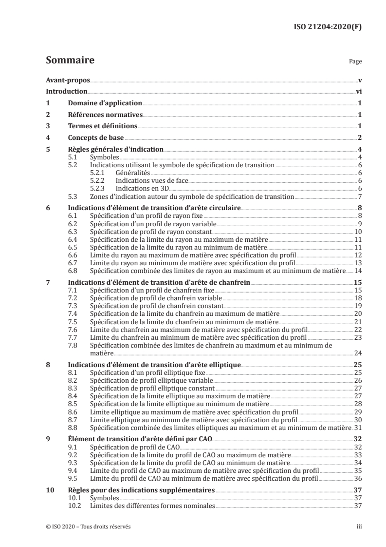 ISO 21204:2020 ISO 21204:2020 - Spécifications géométriques des produits (GPS) — Spécification de transition/28/2020 - Page 3 preview