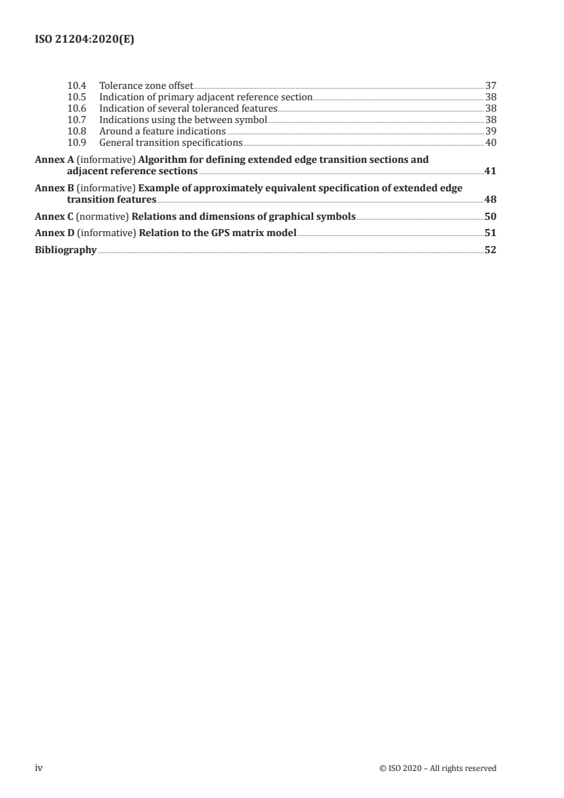 ISO 21204:2020 ISO 21204:2020 - Geometrical product specifications (GPS) — Transition specification/28/2020 - Page 4 preview