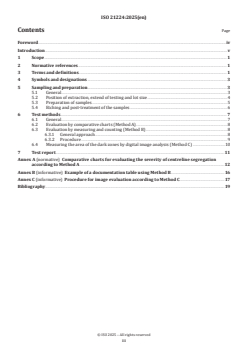 ISO 21224:2025 - Evaluation of centreline segregation of continuously cast slabs
Released:12. 12. 2025 - Page 3 preview
