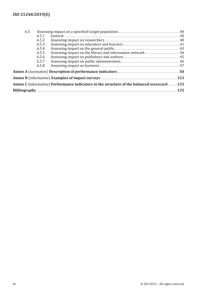 SIST ISO 21248:2019 ISO 21248:2019 - Information and documentation — Quality assessment for national libraries/4/2019 - Page 4 preview