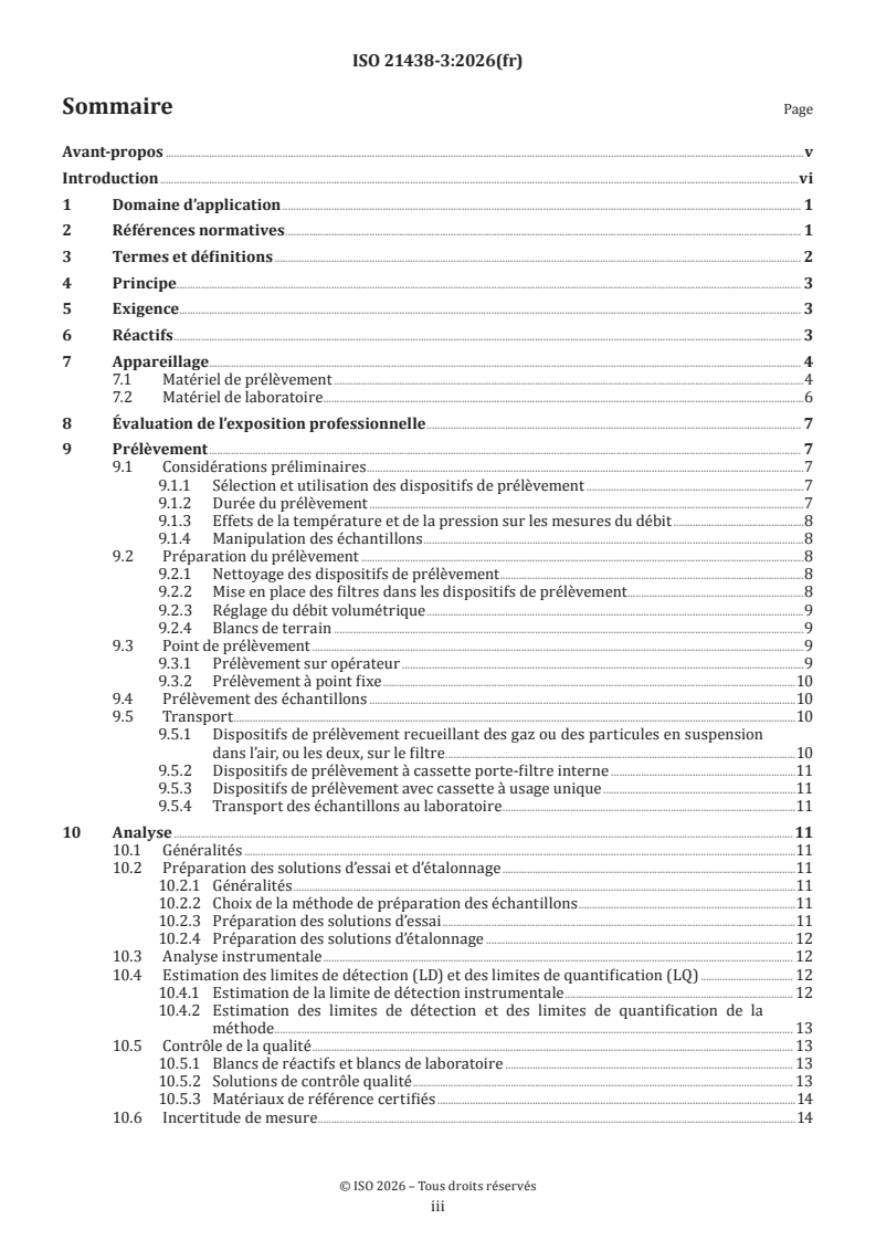 ISO 21438-3:2026 ISO 21438-3:2026 - Air des lieux de travail — Détermination des acides inorganiques par chromatographie ionique — Partie 3: Acide fluorhydrique et fluorures particulaires
Released:30. 01. 2026 - Page 3 preview