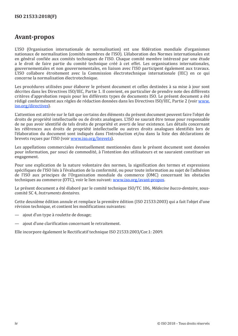 ISO 21533:2018 ISO 21533:2018 - Médecine bucco-dentaire — Seringues à cartouche pour injections intraligamentaires, pouvant être retraitées/5/2018 - Page 4 preview