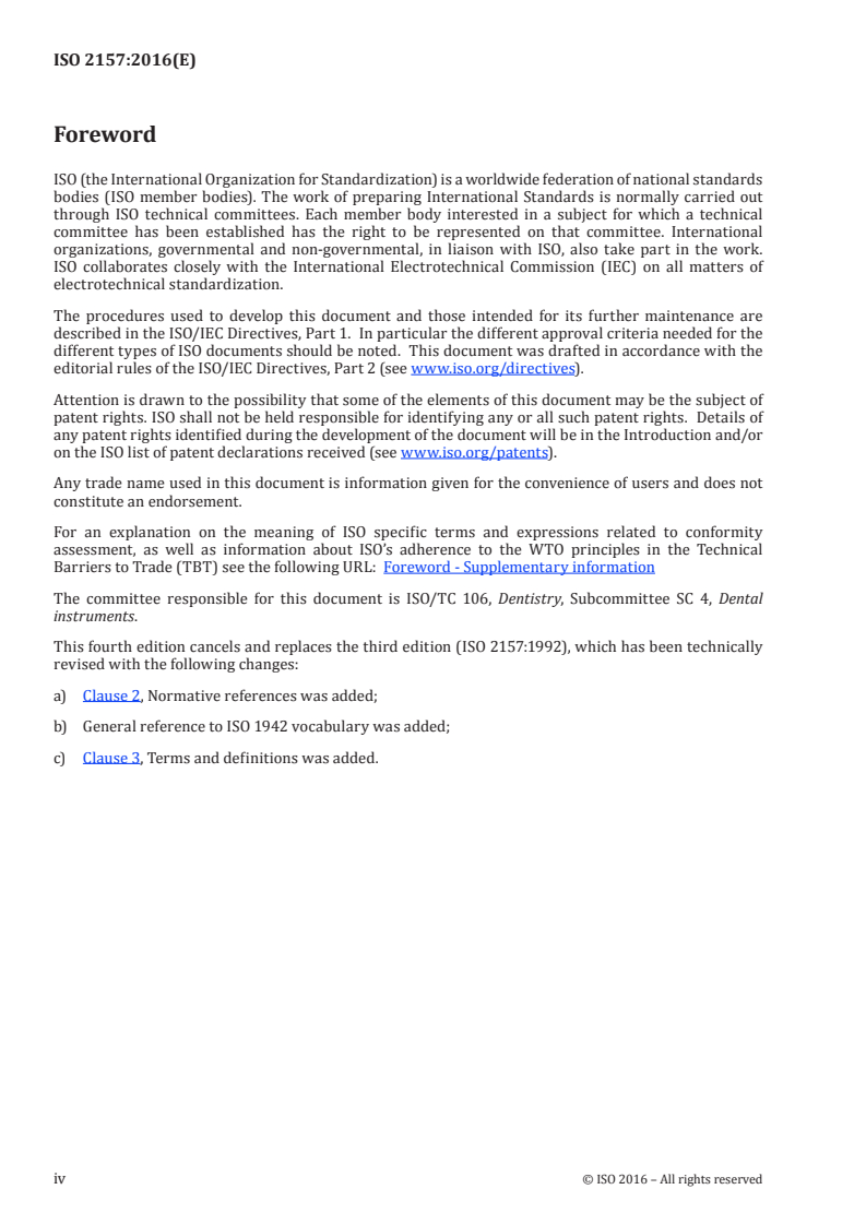 ISO 2157:2016 ISO 2157:2016 - Dentistry — Nominal diameters and designation code numbers for rotary instruments/29/2016 - Page 4 preview